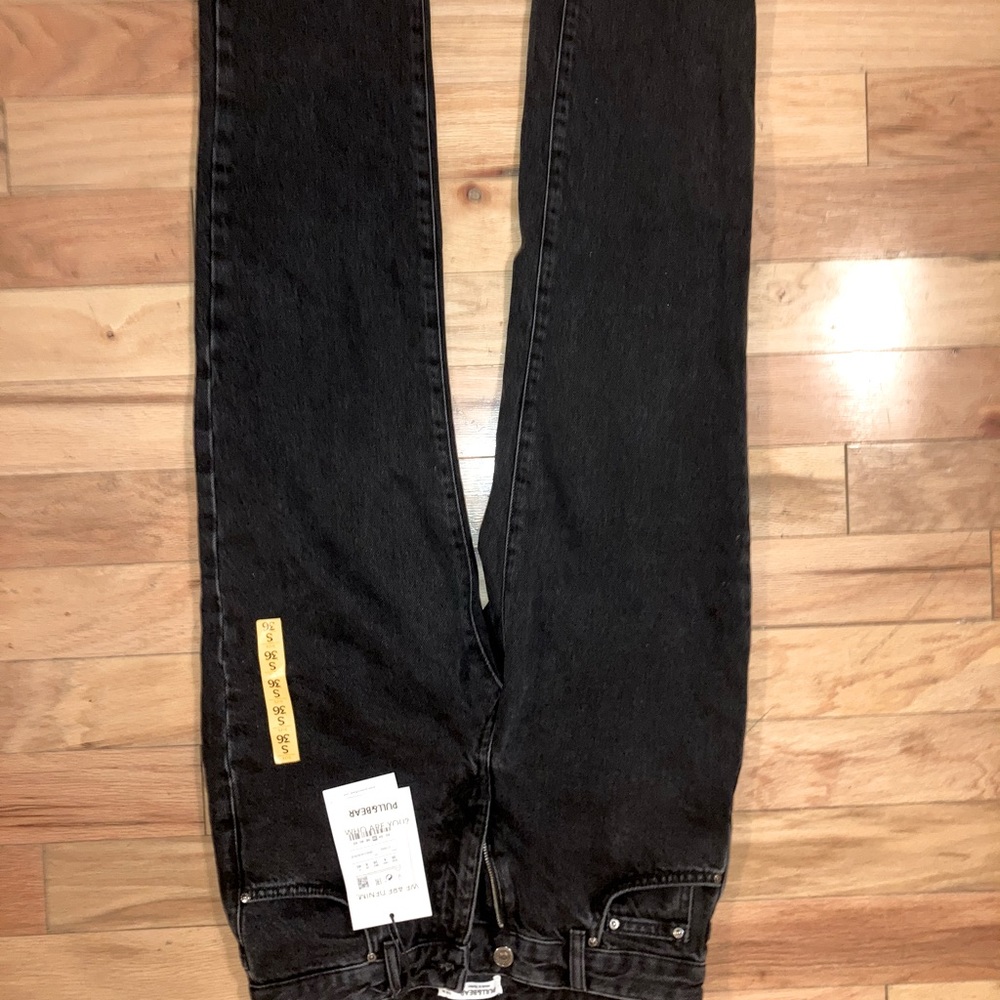 Black high-rise Jeans